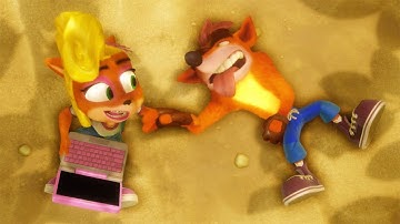 Crash Bandicoot 2: Cortex Strikes Back 100% Walkthrough Part 1 - Warp Room 1 (N. Sane Trilogy)