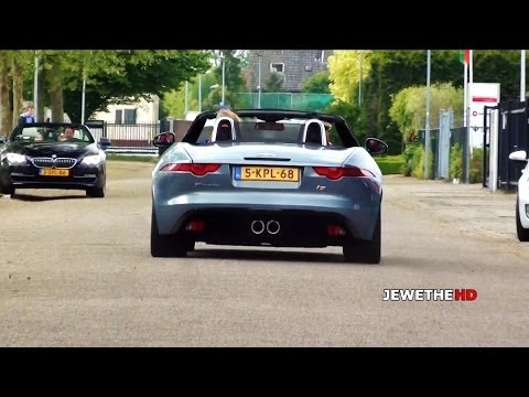 Jaguar F-Type V6 S Acceleration SOUNDS! (1080p Full HD)