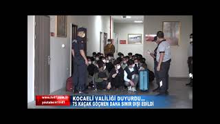 75 Kaçak Göçmen Daha Sinir Dişi Di̇ldi̇