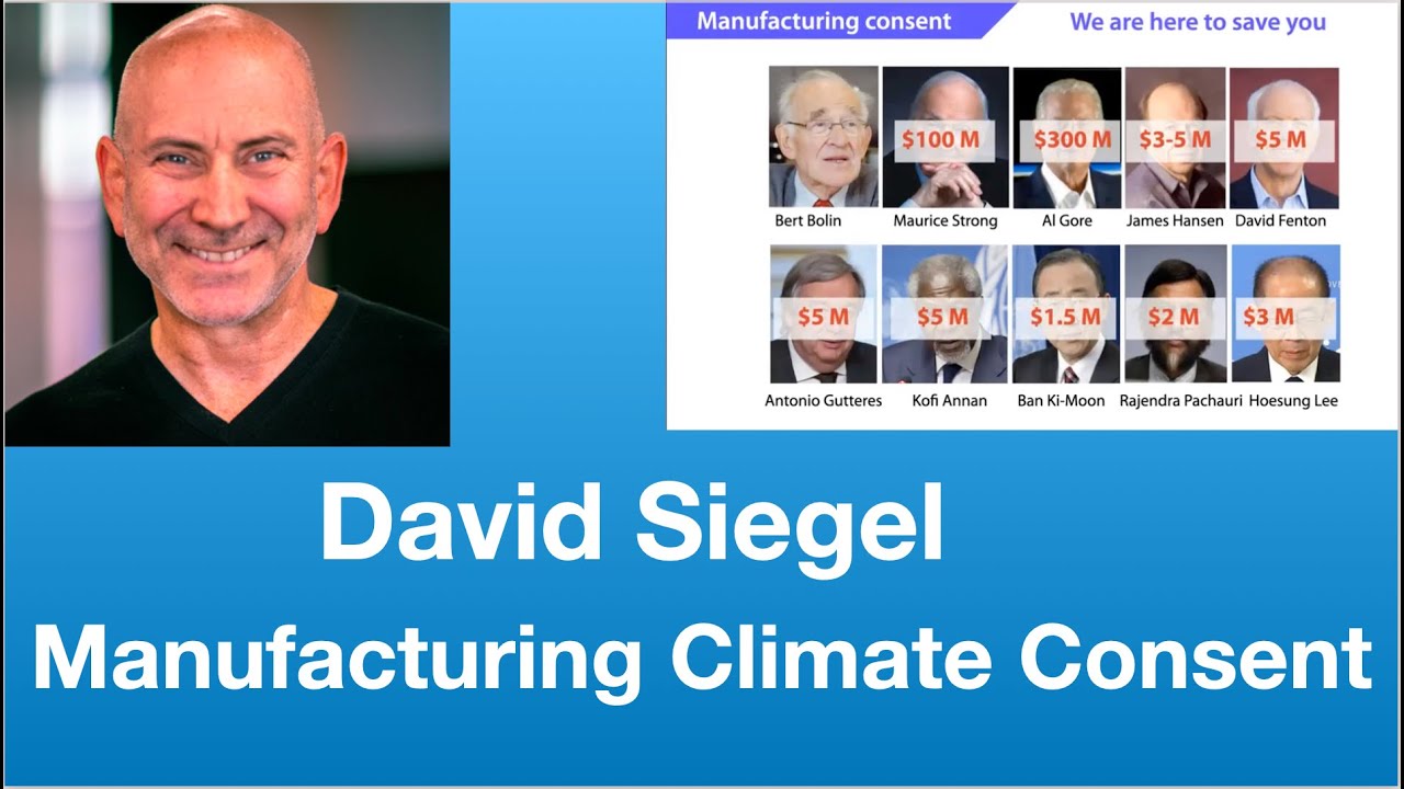 David Siegel: Manufacturing Climate Consent | Tom Nelson Pod #147 - YouTube