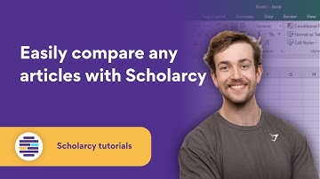 Easily compare article outcomes, with Scholarcy!