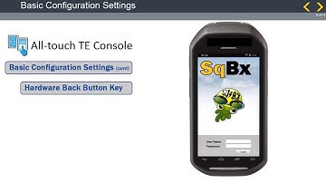 Zebra: MBS1022 All-touch TE Console Technical Enablement 1.2