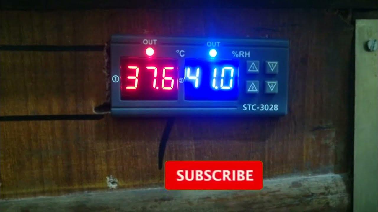 STC 3028 temprature controller How to calibrate temperature controller stc 3028incubator YouTube