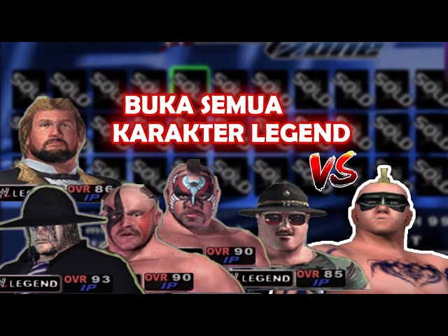 Buka SEMUA KARAKTER di Smackdown Pain, Rematch UCUP Vs Undertaker - Smackdown Pain PS2 class=