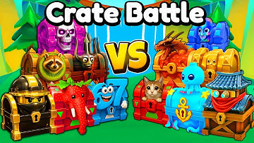 EVERY CRATE Battle in Brainrot Evolution!