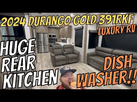 2024 Durango Gold 391RKF | Rear Kitchen RV | Luxury Living on Wheels!