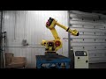 SCC Machinery, Inc's Fanuc R-2000iB/210F Robot Test Video F# 97330
