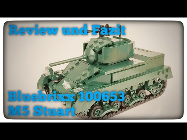 Bluebrixx 100653 - M5 Stuart | Review & Fakten [German]