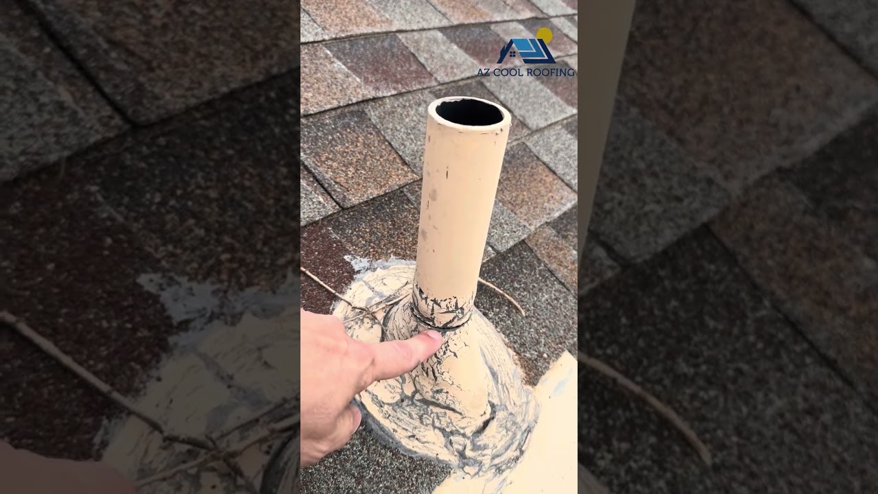 Asphalt shingle roof inspection in Apache Junction Arizona.