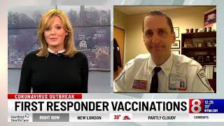 Vaccinating First Responders At Hartford HealthCare