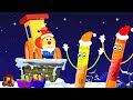 Santa Is Coming Down The Chimney Xmas Song for Kindergarten Kids