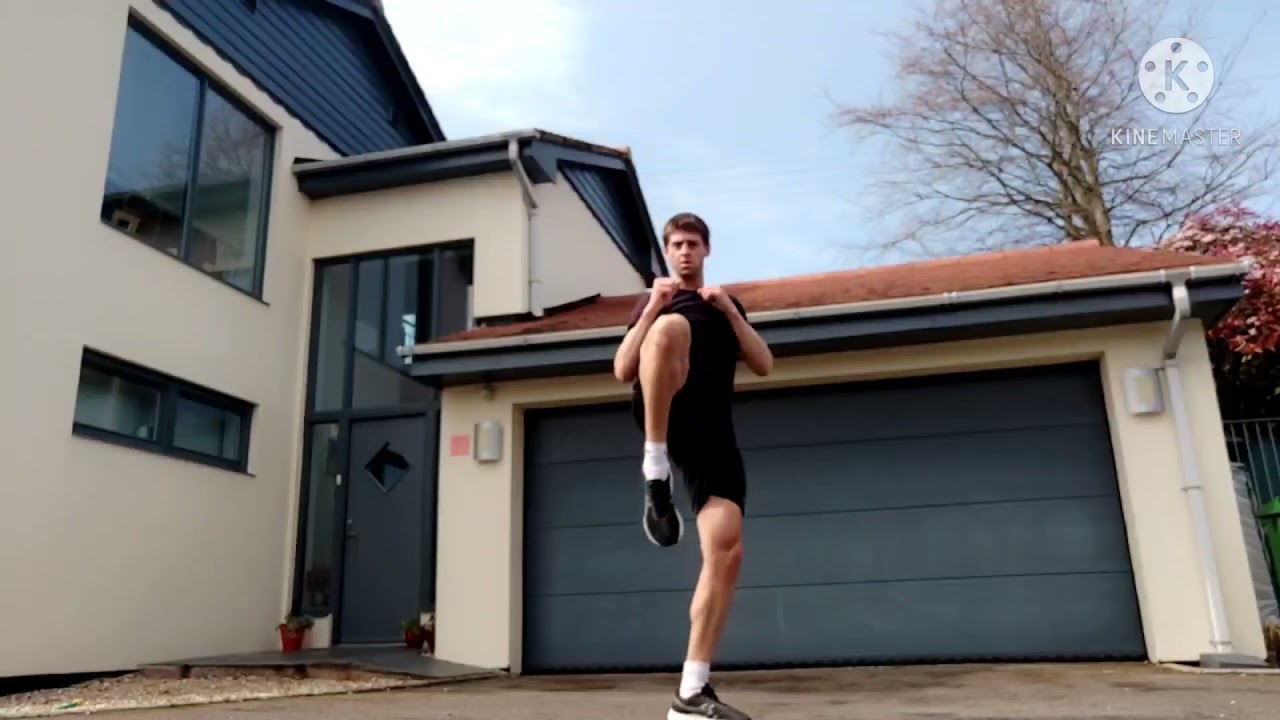 Jumping Front Kick - Technique Tutorial for Body Combat - YouTube