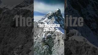 🏔Цугшпитце — возвышаясь на 2962 метра, это вершина Германии. #drone #dji #zugspitze #горы #природа