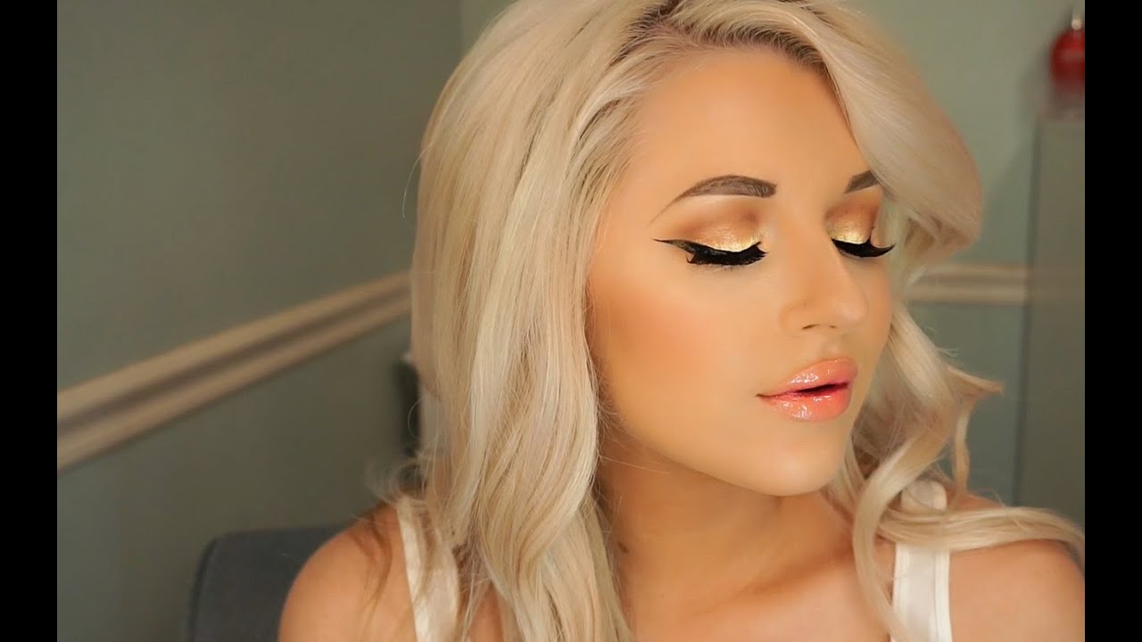 Warm Neutrals With Winged Liner Makeup Tutorial YouTube