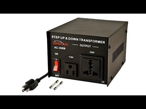 110 to 220 Step-Up transformer Review