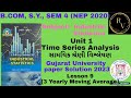 #9 BCom SY Sem 4 NEP 2020 Industrial Statistics Paper Solution 2023 / Gujarat University