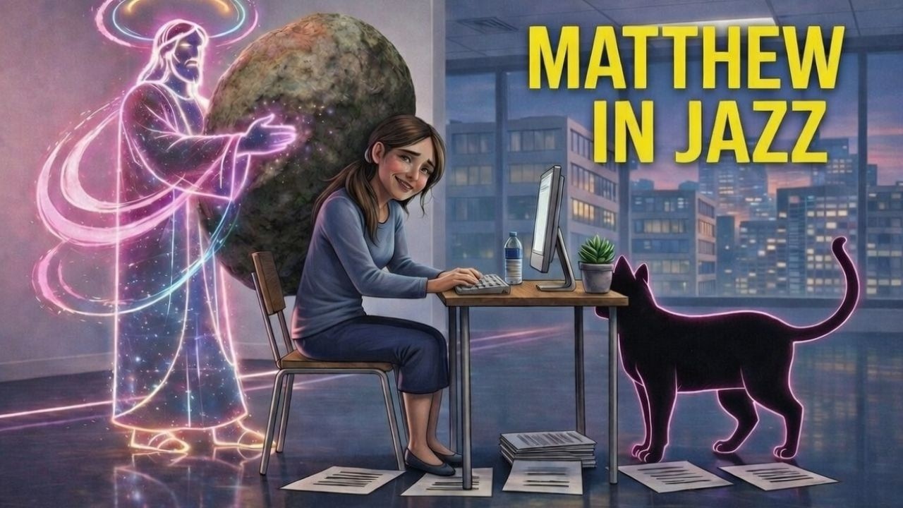 Christian Jazz Playlist 📖 마태복음 전곡 | Leave the Weight ✨ 지친 어깨의 짐을 내려놓는 밤 · 묵상 · 기도 · 숙면 재즈 플레이리스트