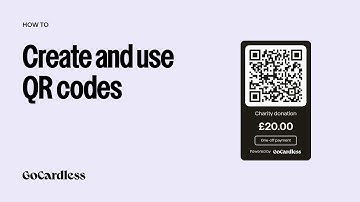 How to create and use QR codes with GoCardless (UK)
