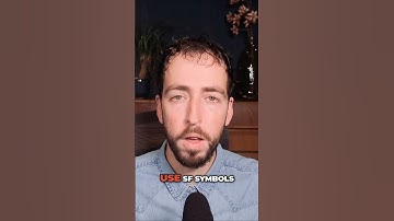 Use SF Symbols to easily organize your Xcode project folders.