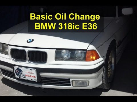 Come fare un cambio d'olio, BMW E36, 318 serie - VOTD