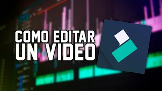 COMO EDITAR VIDEOS CON FILMORA X FÁCILMENTE (BIEN EXPLICADO)