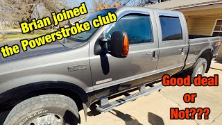 Brian's joining the Powerstroke club!!