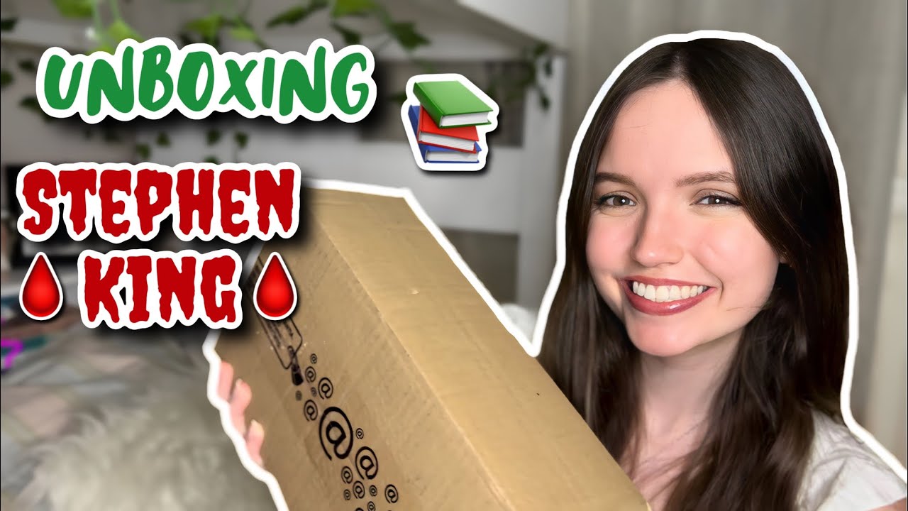 UNBOXING STEPHEN KING 📚😱