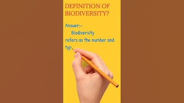 Definition of Biodiversity?/#science /#shorts .