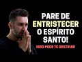 NÃO ENTRISTEÇAIS O ESPÍRITO SANTO DE DEUS! O QUE SIGNIFICA ENTRISTECER O ESPÍRITO?