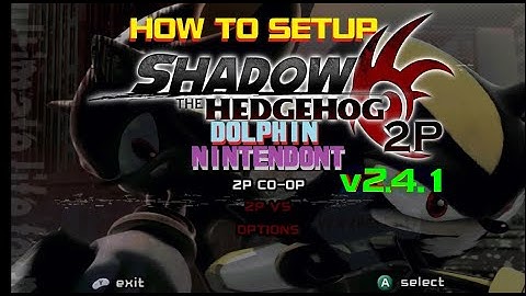Shadow Multiplayer Mod - How To Setup v2.4+ ShdTH-2P [Dolphin & Nintendont]