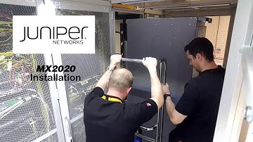 Juniper MX2020 installation