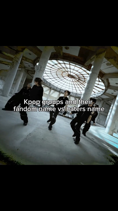 #kpop groups and their fandom names vs haters name