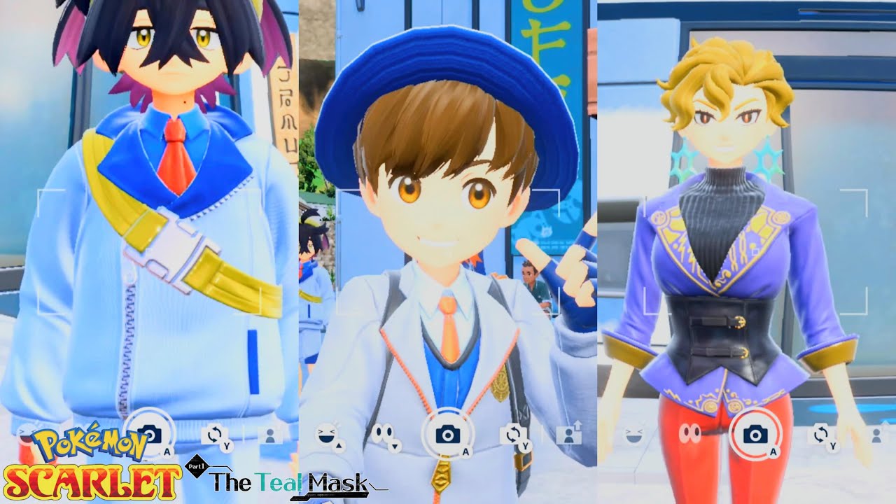 Pokémon Scarlet & Violet - Take Selfie Roto-Stick "Kieran 'Carmine