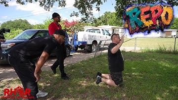 CAUGHT ON TAPE: The Shocking Repo Gone Wrong - Bounty Hunter D vs. Desperate Owner!