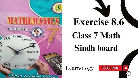 Exercise 8.6 class 7 maths | algebraic expressions