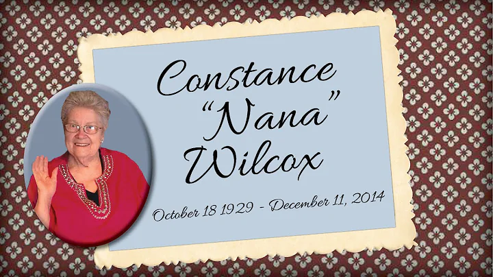 Wilcox Constance Tribute