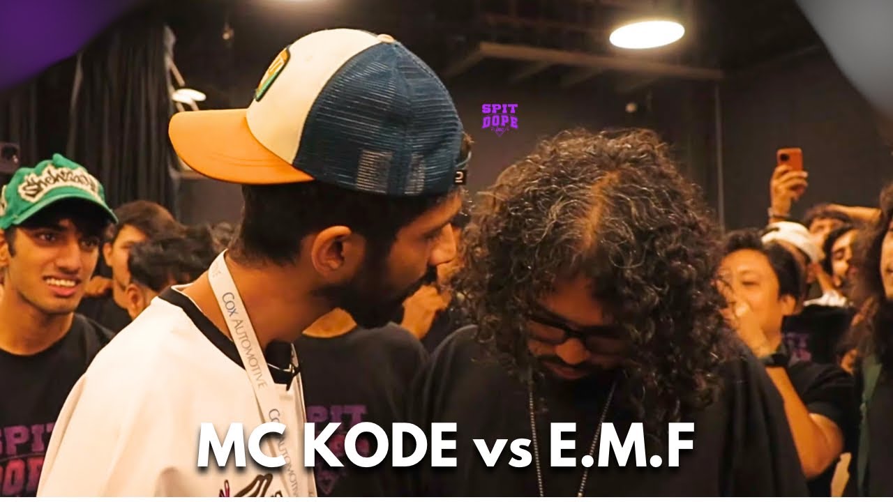 MC Kode vs E.M.F | Rap battle | Spit dope : Roots - YouTube