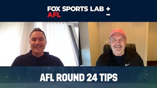Seven Different Tips?! Can the Chief Catch Dicko? AFL Round 24 Tips - Fox Sports Lab AFL