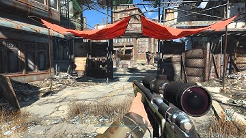 Fallout 4 (PC) - Super Mutant Suicider Nuke Snipe 1080p 60 FPS
