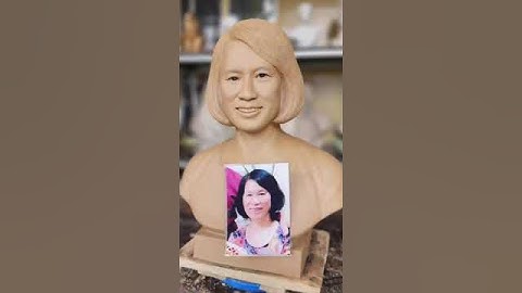 Đúc tượng chân dung vợ anh Bình không đẹp không tính tiền #ductuong