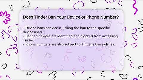 Does Tinder Ban Your Device or Phone Number? - Everyday-Networking