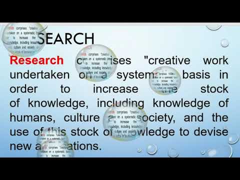 ETYMOLOGY & DEFINITION OF RESEARCH (EDITED)