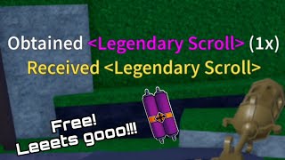 How To Get Free Legendary Scroll... ( Blox Fruits ) screenshot 4