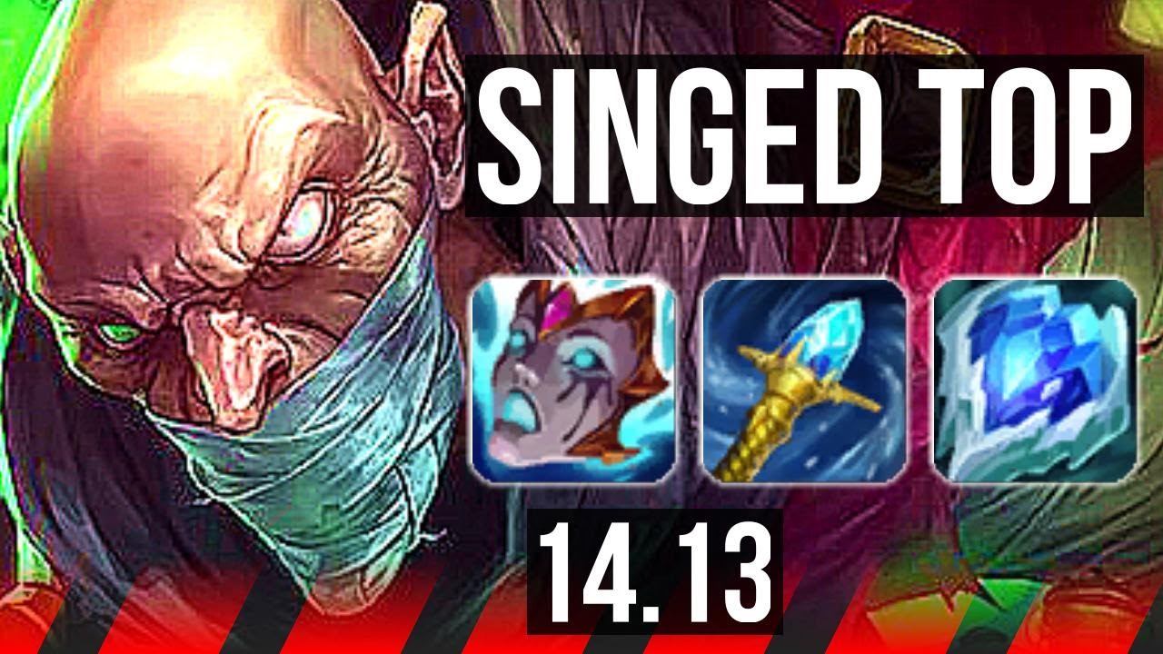 SINGED vs SION (TOP) | 5/2/11, Rank 10 Singed | VN Master | 14.13