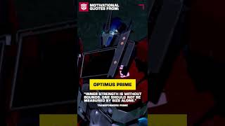 Motivational Quotes From Optimus Prime 01