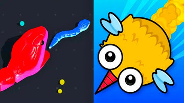 Snake Clash vs Mosquito - All Levels Gameplay (Android,iOS) Part 1