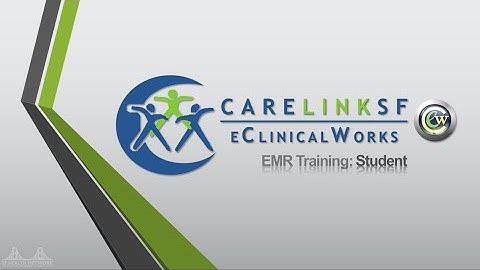 EMR Training: Student Workflow
