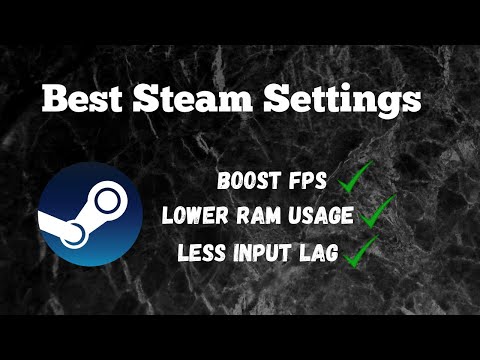 🔧Best steam settings for Gaming | Low end PC✅ | 2022