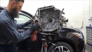 2005 Acura TSX 535,000 Miles Transmission Removal, Replace Torque Converter, Rear Main & Axle Seals