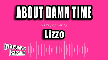 Lizzo - About Damn Time (Karaoke Version)